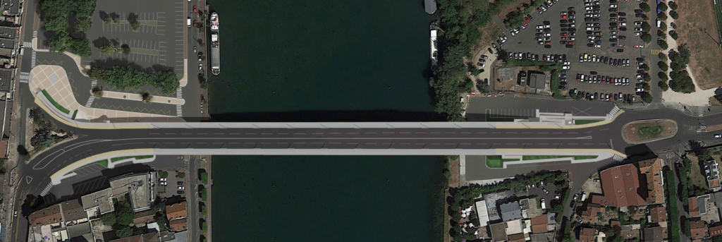 Le pont élargi (projet)